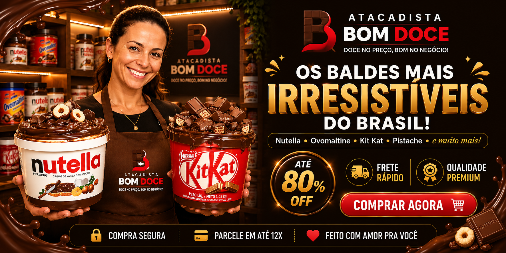 Ofertas Atacadista Bom Doce